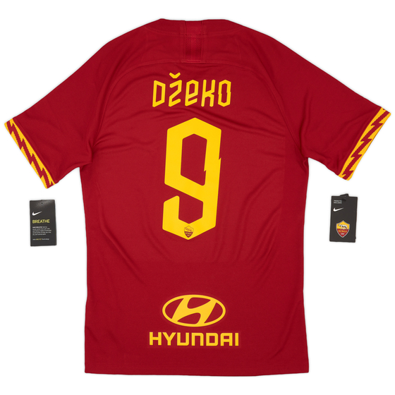 2019-20 Roma Home Shirt Dzeko #9 (S)