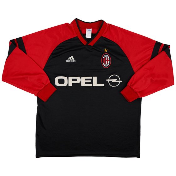 1998-99 AC Milan adidas L/S Training Shirt - 5/10 - (XL)