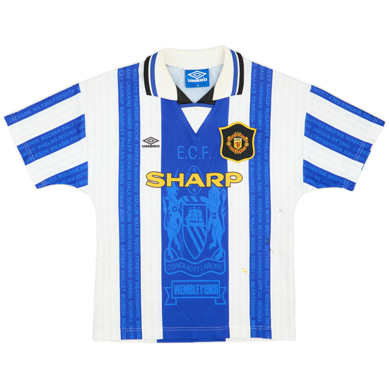 1994-96 Manchester United Third Shirt - 6/10 - (L.Boys)