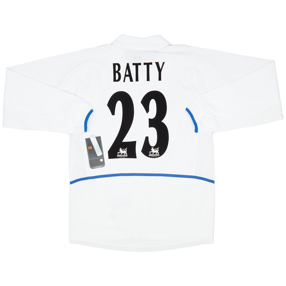 2002-03 Leeds United Home L/S Shirt Batty #23 (M)