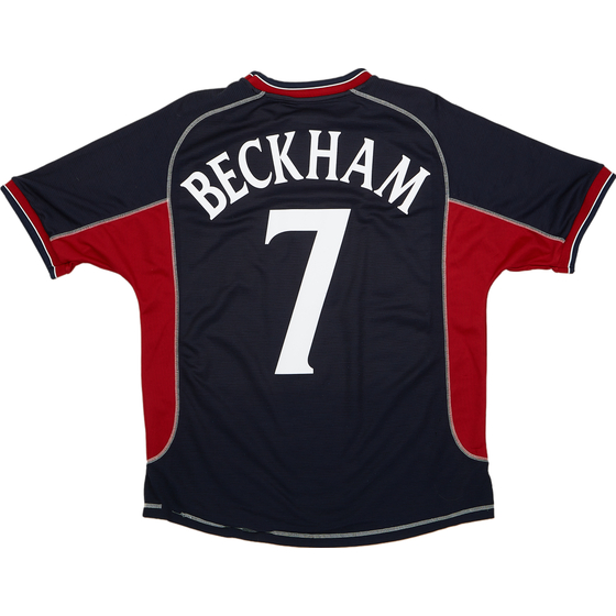 2000-01 Manchester United Third Shirt Beckham #7 - 8/10 - (L)