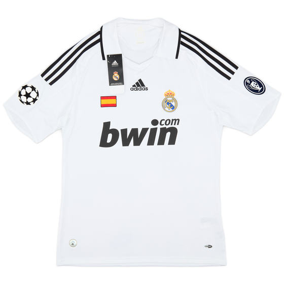 2008-09 Real Madrid Home Shirt (M)