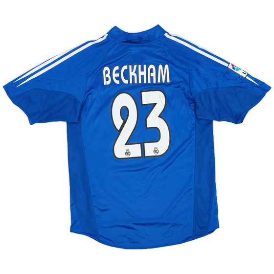 2004-05 Real Madrid Third Shirt Beckham #23 - 7/10 - (S)