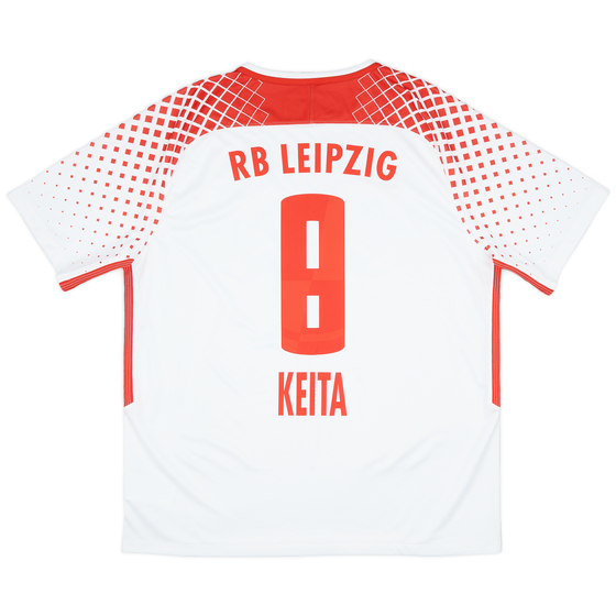 2017-18 RB Leipzig Home Shirt Keita #8 (XL)