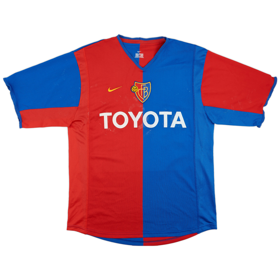 2002-04 FC Basel Home Shirt - 4/10 - (L)