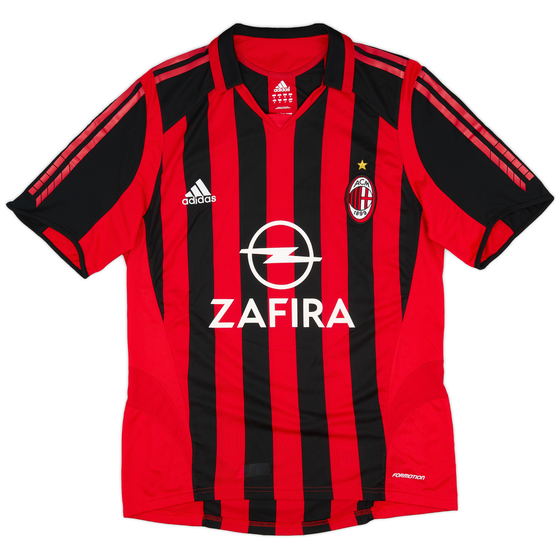 2005-06 AC Milan Player Issue Home Shirt #2 - 9/10 - (M)