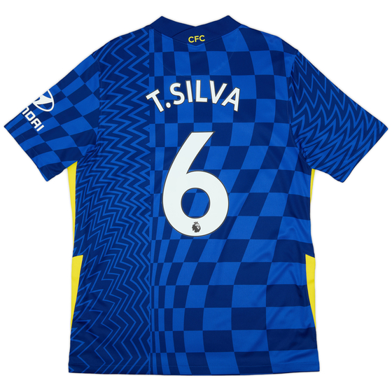 2021-22 Chelsea Home Shirt T.Silva #6