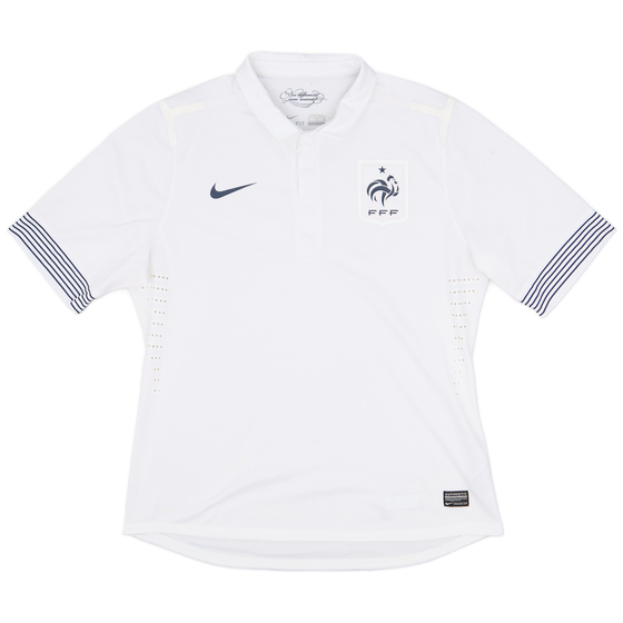 2012-13 France Authentic Away Shirt - 8/10 - (XL)