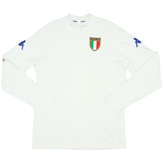 2000-01 Italy Away L/S Shirt - 9/10 - (XXL)