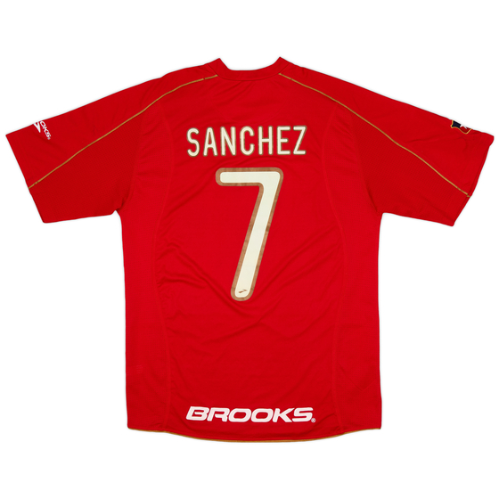 2009-10 Chile Home Shirt Sanchez #7 - 8/10 - (M)