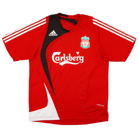 2007-08 Liverpool adidas Formotion Training Shirt - 8/10 - (M)