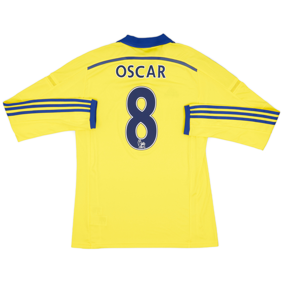 2014-15 Chelsea Away L/S Shirt Oscar #8 (M)