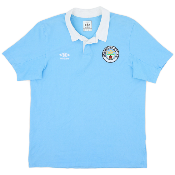 2010-11 Manchester City Umbro Fan Leisure Polo Shirt - 8/10 - (L)