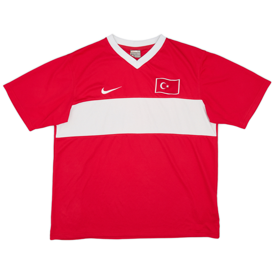 2008-10 Turkey Basic Home Shirt - 8/10 - (L)