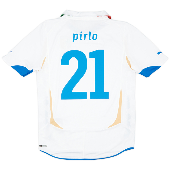 2010-12 Italy Away Shirt Pirlo #21 - 10/10 - (M)