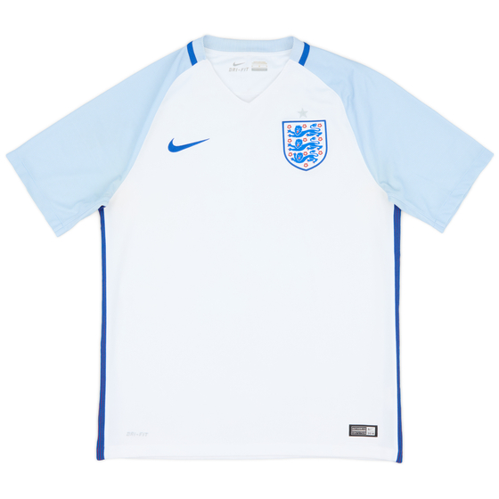 2016-17 England Home Shirt - 9/10 - (M)