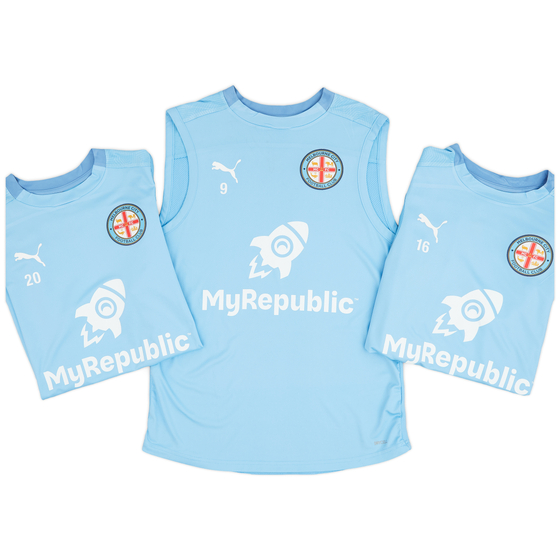 2021-22 Melbourne City Player Issue Training Vest # - 9/10
