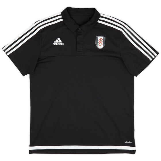 2015-16 Fulham adidas Polo Shirt - 9/10 - (L)