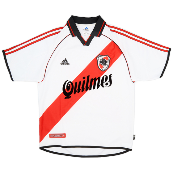 2000-02 River Plate Home Shirt - 10/10 - (M)