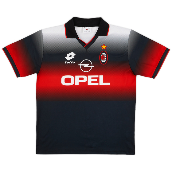 1995-96 AC Milan Lotto Training Shirt - 9/10 - (XL)