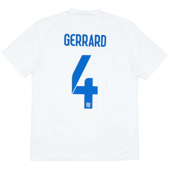 2014-15 England Home Shirt Gerrard #4 - 7/10 - (M)