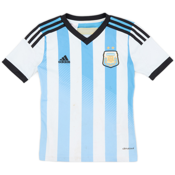 2013-15 Argentina Home Shirt - 4/10 - (M.Boys)