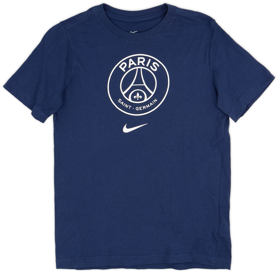 2019-20 Paris Saint-Germain Nike Cotton Tee - 9/10 - (L.Boys)
