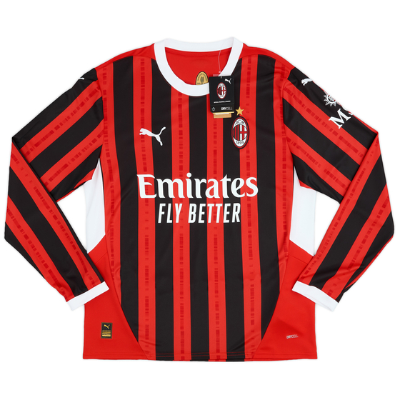 2024-25 AC Milan Home L/S Shirt