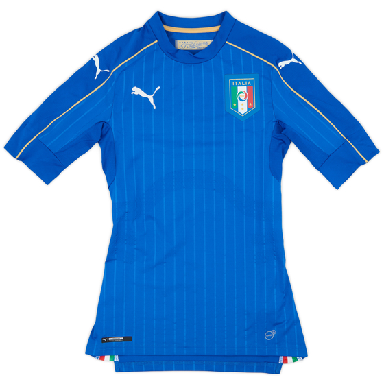 2016-17 Italy Authentic Home Shirt (ACTV Fit) - 9/10 - (S)