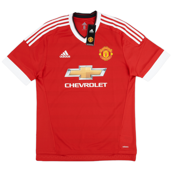2015-16 Manchester United Player Issue Home Shirt (L)