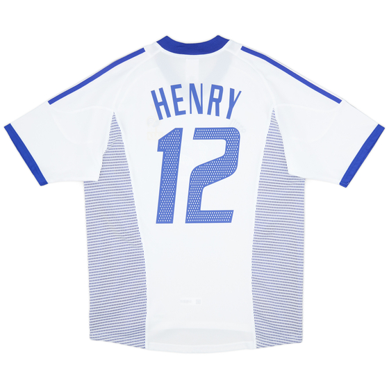 2002-04 France Away Shirt Henry #12 - 9/10 - (M)