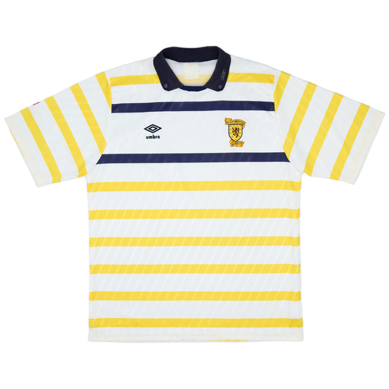 1988-91 Scotland Away Shirt - 9/10 - (XL)