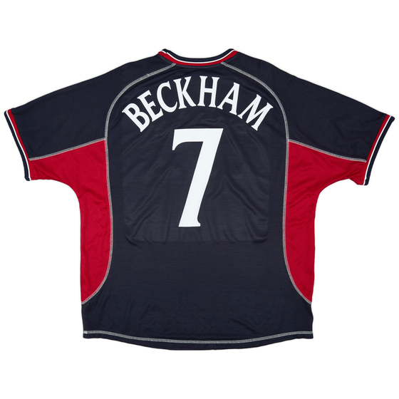 2000-01 Manchester United Third Shirt Beckham #7 - 7/10 - (XXL)
