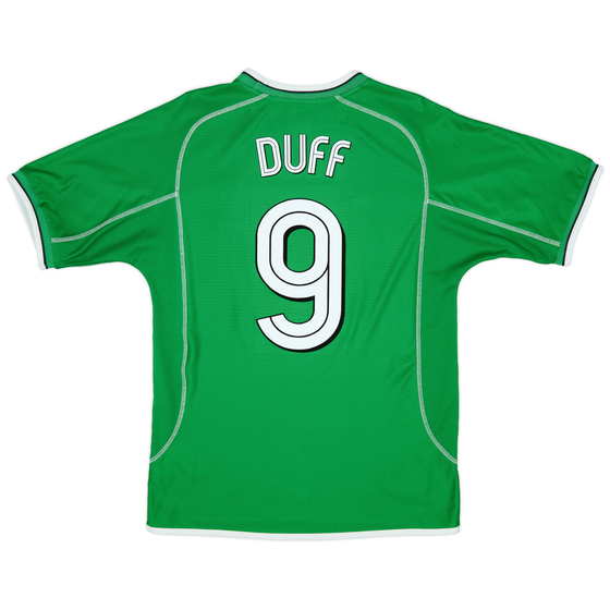 2001-03 Ireland Home Shirt Duff #9 - 8/10 - (M)