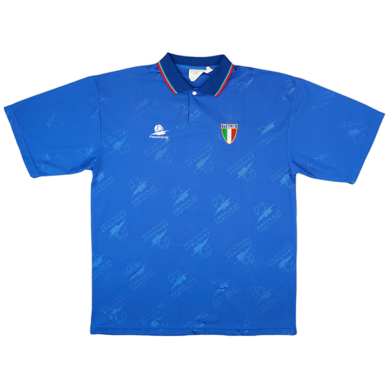 1998 Italy 'France 98' Training/Leisure Shirt - 9/10 - (XL)