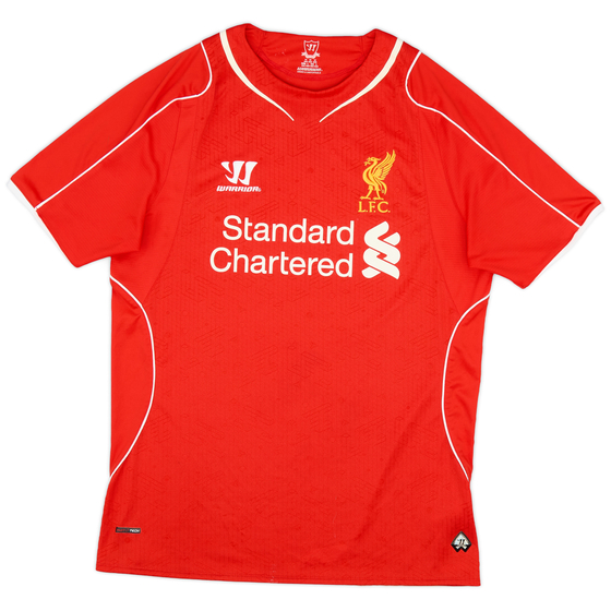 2014-15 Liverpool Home Shirt - 8/10 - (M)