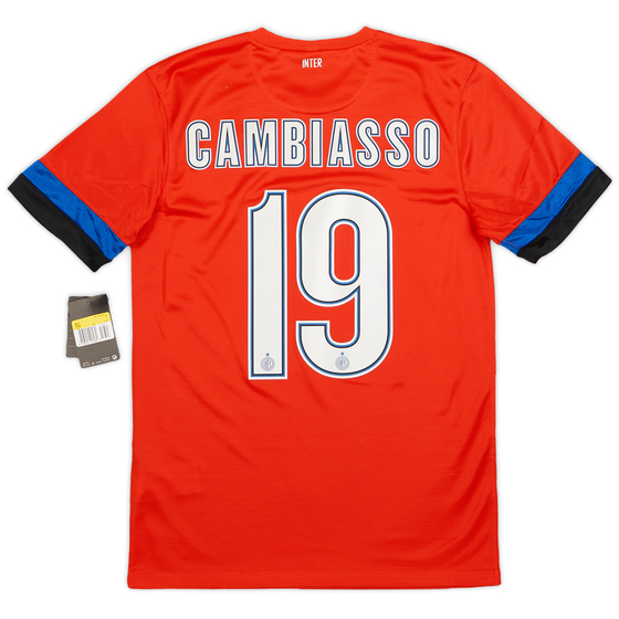 2012-13 Inter Milan Away Shirt Cambiasso #19 (S)