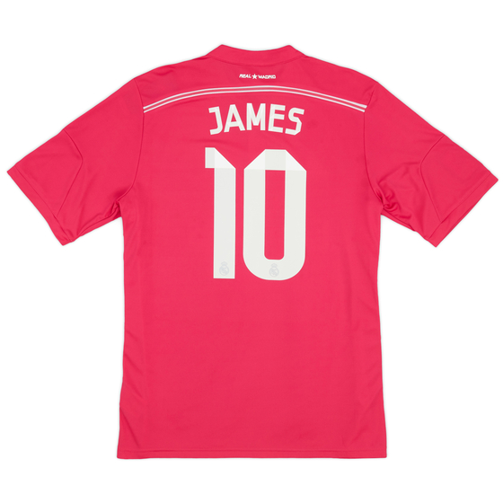2014-15 Real Madrid Away Shirt James #10