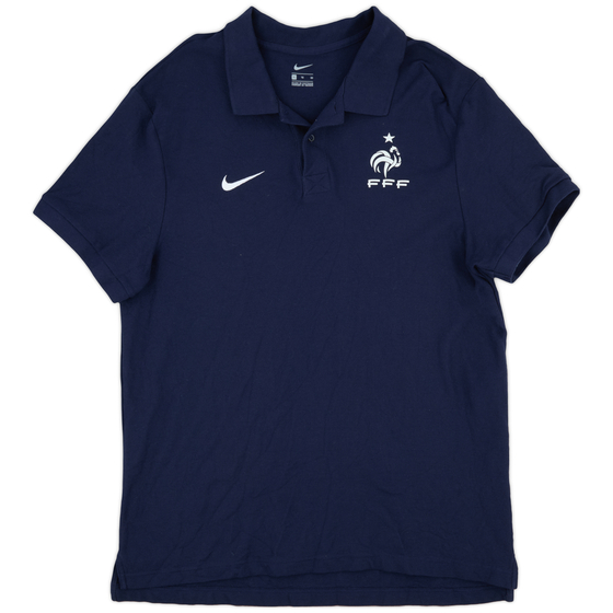 2018-19 France Nike Polo Shirt - 8/10 - (XL)
