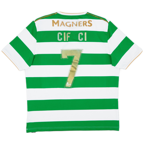 2017-18 Celtic 'Lisbon Lions 50th Anniversary' Home Shirt Ciftci #7 - 4/10 - (L)