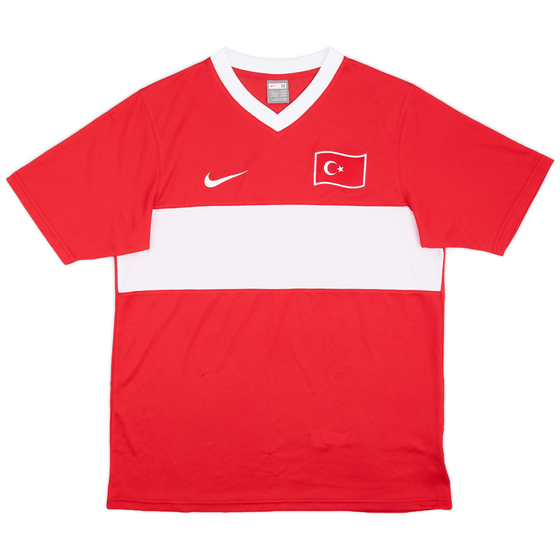 2008-10 Turkey Basic Home Shirt - 8/10 - (M)