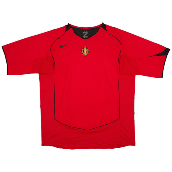 2004-06 Belgium Home Shirt - 9/10 - (L)
