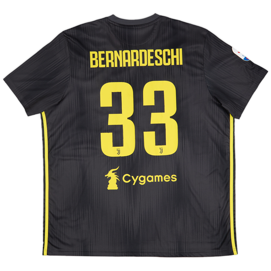 2018-19 Juventus Third Shirt Bernadeschi #33 - 5/10 - (XXL)