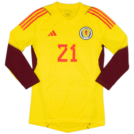 2022-23 Scotland GK Shirt #21 (M)