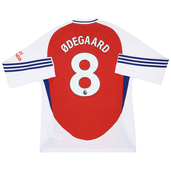 2024-25 Arsenal Home L/S Shirt Ødegaard #8