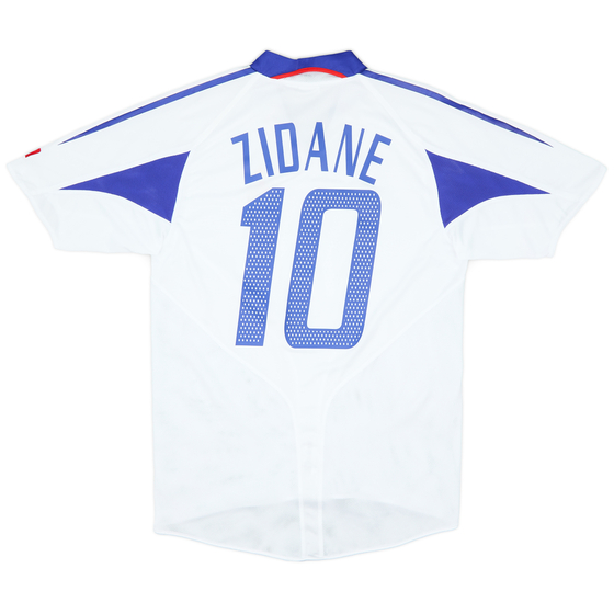2004-06 France Away Shirt Zidane #10 - 9/10 - (S)