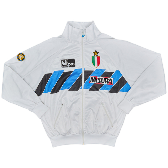 1988-89 Inter Milan Uhlsport Track Jacket - 9/10 - (L)