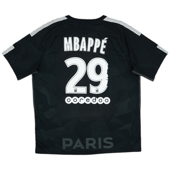 2017-18 Paris Saint-Germain Third Shirt Mbappe #29 - 4/10 - (XL)