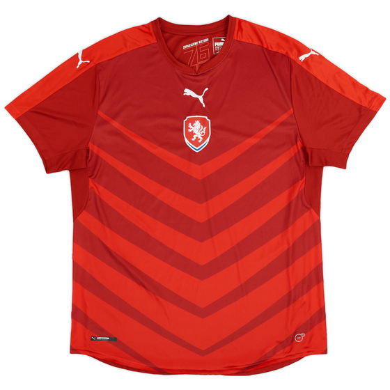 2016-18 Czech Republic Home Shirt - 10/10 - (XL)