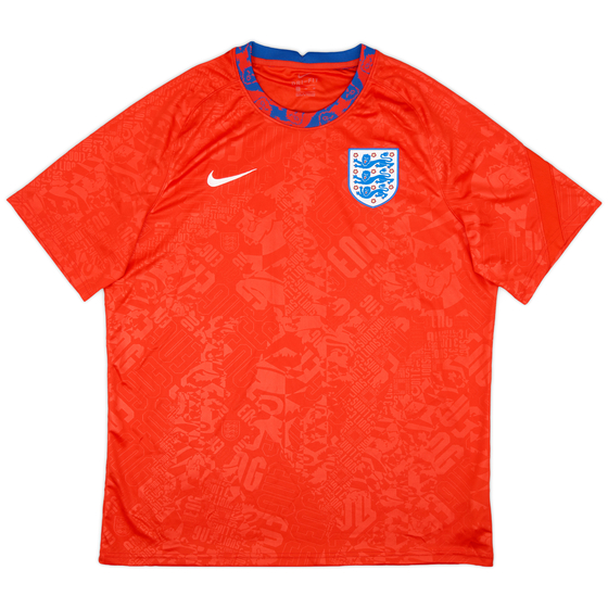 2020-21 England Nike Training Shirt - 10/10 - (XL)